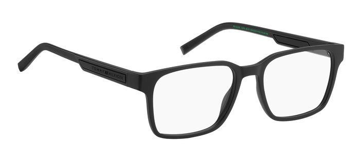 Occhiali da vista Tommy Hilfiger Th 2093 108320 (003) colore matte black forma rettangolare 