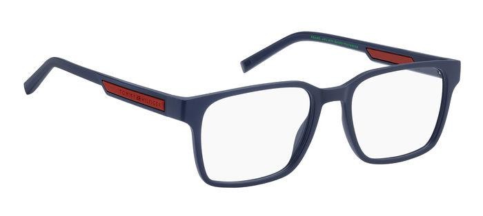 Occhiali da vista Tommy Hilfiger Th 2093 108320 (WIR) colore matte blue red forma rettangolare 