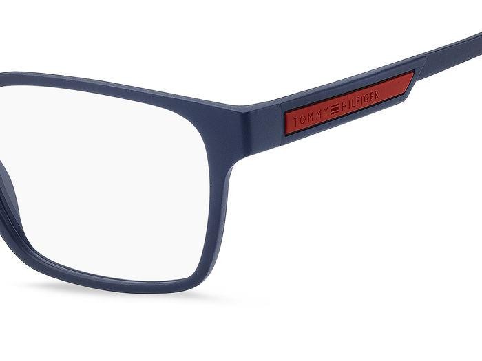 Occhiali da vista Tommy Hilfiger Th 2093 108320 (WIR) colore matte blue red forma rettangolare 