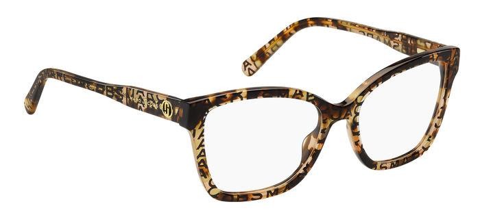Eyeglasses Marc Jacobs 735 108329 (H7P) color pattern havana shape cat eye 