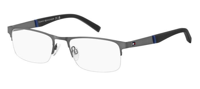 Brillen Tommy Hilfiger Th 2083 108339 (R80) farbe matte dark ruthenium form rechteckig 