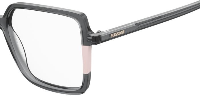 Brillen Missoni Mis 0176 108340 (7HH) farbe grey pink form quadratisch 