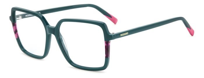 Occhiali da vista Missoni Mis 0176 108340 (MYA) colore green pink havana forma quadrato 
