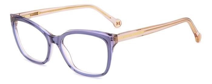 Occhiali da vista Carolina Herrera Her 0252 108342 (789) colore lilac forma cat eye 