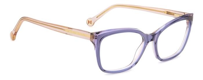 Occhiali da vista Carolina Herrera Her 0252 108342 (789) colore lilac forma cat eye 