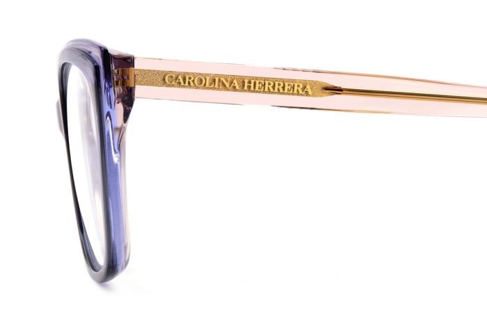 Occhiali da vista Carolina Herrera Her 0252 108342 (789) colore lilac forma cat eye 
