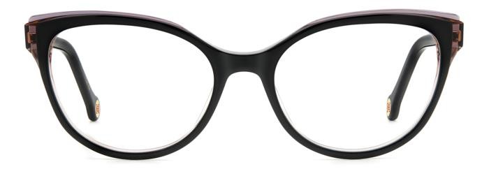 Occhiali da vista Carolina Herrera Her 0252 108342 (807) colore black forma cat eye 