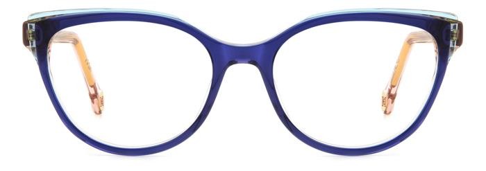 Occhiali da vista Carolina Herrera Her 0253 108343 (BR0) colore blue pink forma cat eye 