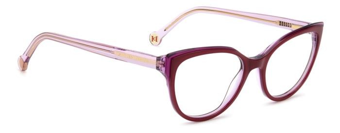 Occhiali da vista Carolina Herrera Her 0253 108343 (QHO) colore cyclamen forma cat eye 