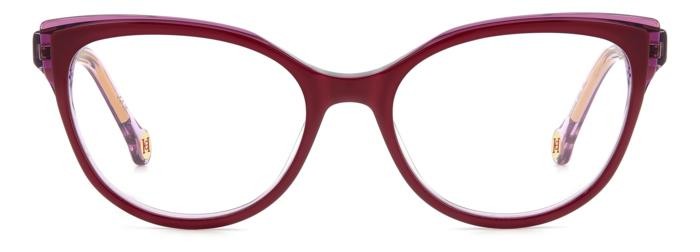 Occhiali da vista Carolina Herrera Her 0253 108343 (QHO) colore cyclamen forma cat eye 