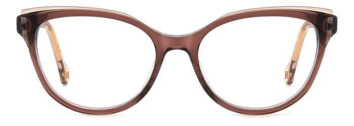 Brillen Carolina Herrera Her 0253 108343 (TUI) farbe light brown form cat-eye 