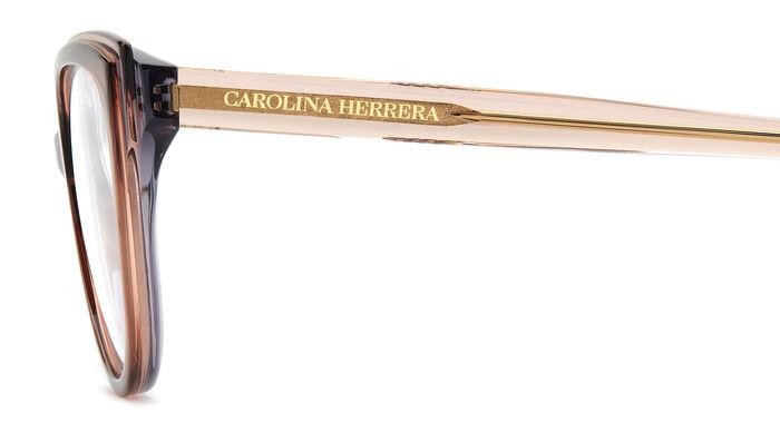 Brillen Carolina Herrera Her 0253 108343 (TUI) farbe light brown form cat-eye 