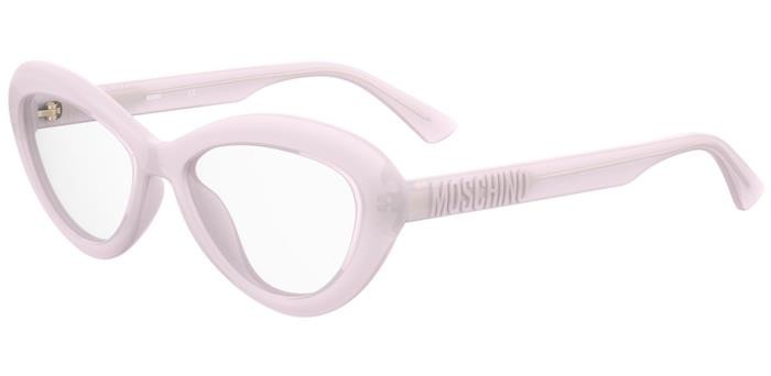 Brillen Moschino Mos635 108344 (35J) farbe pink form cat-eye 