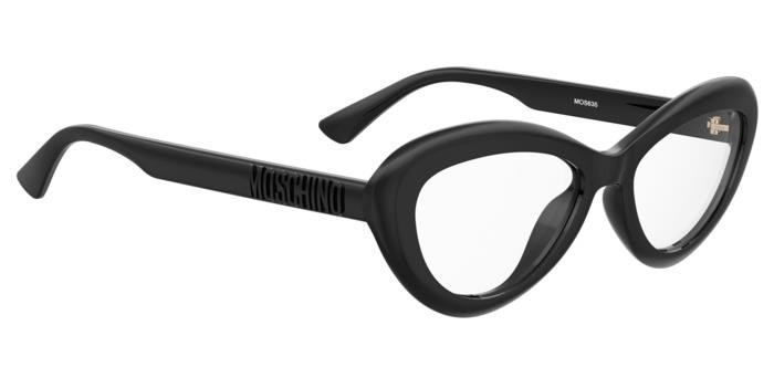 Occhiali da vista Moschino Mos635 108344 (807) colore black forma cat eye 