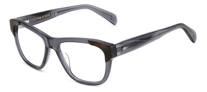 Brillen Rag & Bone Rnb7061/G 108350 (ACI) farbe grey havana form quadratisch 