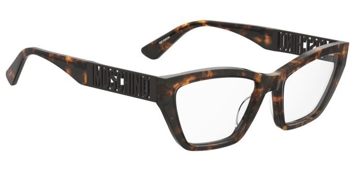 Brillen Moschino Mos634 108364 (086) farbe havana form cat-eye 
