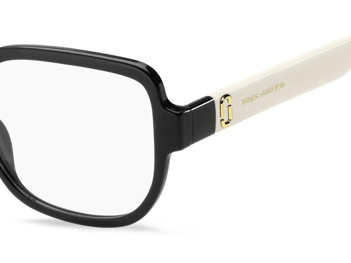 Occhiali da vista Marc Jacobs 725 108366 (80S) colore black white forma quadrato 