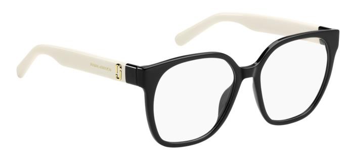 Occhiali da vista Marc Jacobs 726 108367 (80S) colore black white forma cat eye 