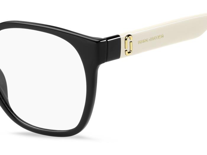 Occhiali da vista Marc Jacobs 726 108367 (80S) colore black white forma cat eye 