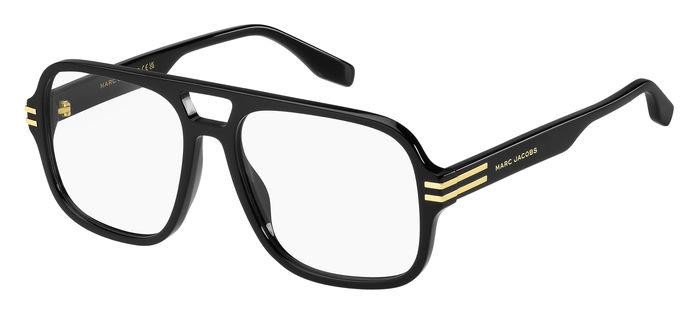 Occhiali da vista Marc Jacobs 755 108369 (807) colore black forma navigator 