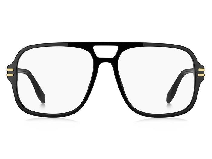 Occhiali da vista Marc Jacobs 755 108369 (807) colore black forma navigator 