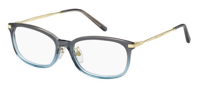 Brillen Marc Jacobs 744/G 108376 (WTA) farbe blue shaded form rechteckig 