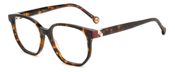 Occhiali da vista Carolina Herrera Her 0241 108380 (O63) colore havana red forma quadrato 