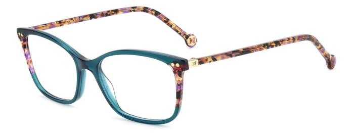 Occhiali da vista Carolina Herrera Her 0246 108381 (1ED) colore green forma rettangolare 