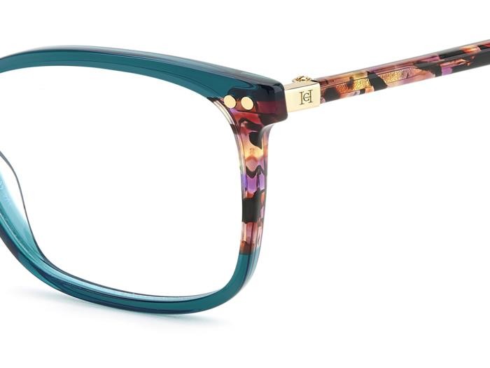 Occhiali da vista Carolina Herrera Her 0246 108381 (1ED) colore green forma rettangolare 