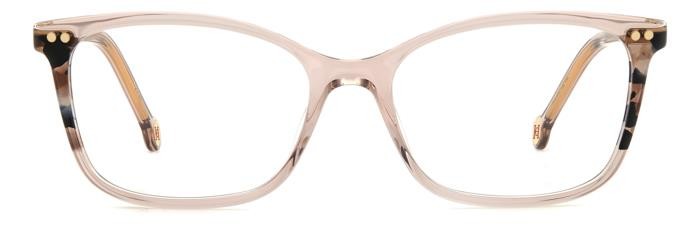Occhiali da vista Carolina Herrera Her 0246 108381 (L93) colore peach havana forma rettangolare 