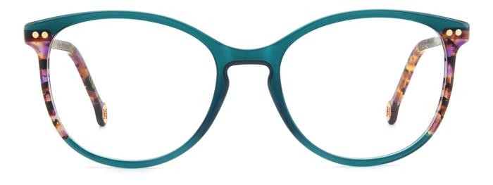 Occhiali da vista Carolina Herrera Her 0247 108382 (1ED) colore green forma cat eye 