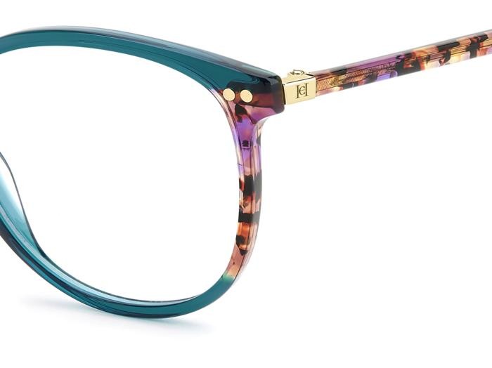 Occhiali da vista Carolina Herrera Her 0247 108382 (1ED) colore green forma cat eye 