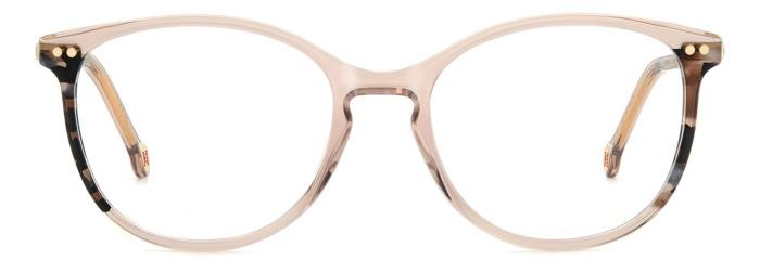 Occhiali da vista Carolina Herrera Her 0247 108382 (L93) colore peach havana forma cat eye 