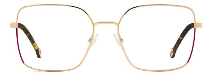 Occhiali da vista Carolina Herrera Her 0248 108383 (06J) colore gold havana forma quadrato 