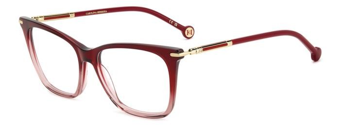Occhiali da vista Carolina Herrera Her 0232 108385 (2OO) colore shaded red forma rettangolare 