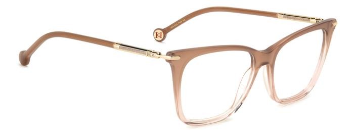 Occhiali da vista Carolina Herrera Her 0232 108385 (FWM) colore nude forma rettangolare 