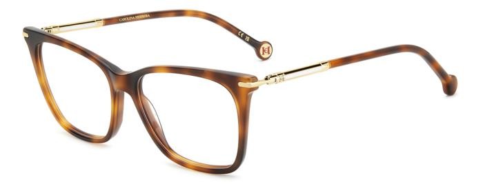 Occhiali da vista Carolina Herrera Her 0232 108385 (WR9) colore brown havana forma rettangolare 