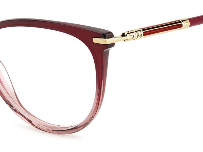 Occhiali da vista Carolina Herrera Her 0231 108387 (2OO) colore shaded red forma cat eye 