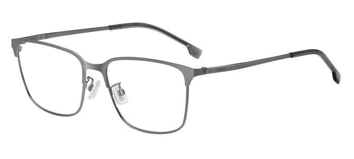Eyeglasses Hugo Boss 1676/F 108389 (R80) color matte dark ruthenium shape rectangle 