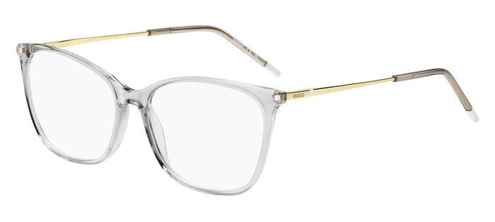 Eyeglasses Hugo Hg 1294 108412 (1HJ) color grey white shape cat eye 