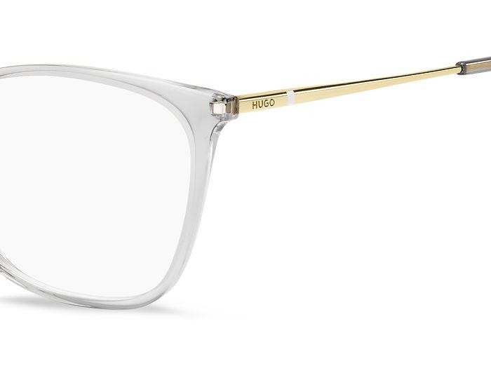 Eyeglasses Hugo Hg 1294 108412 (1HJ) color grey white shape cat eye 