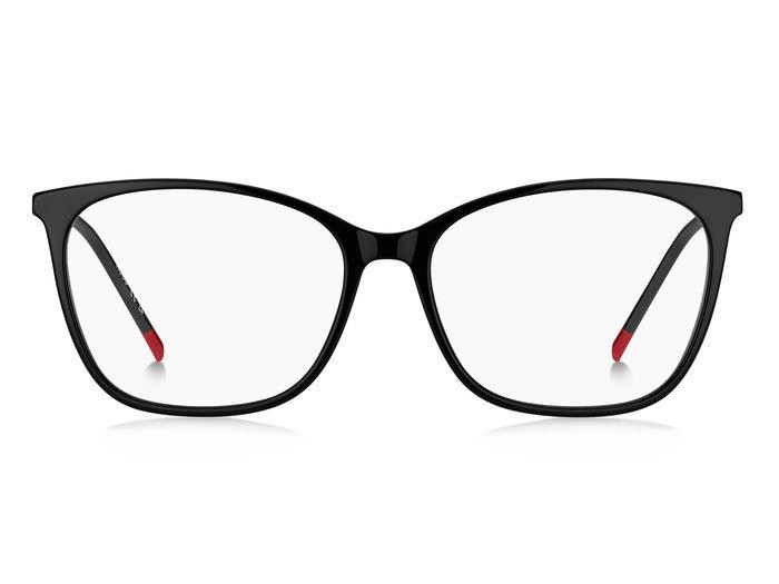 Eyeglasses Hugo Hg 1294 108412 (OIT) color black red shape cat eye 