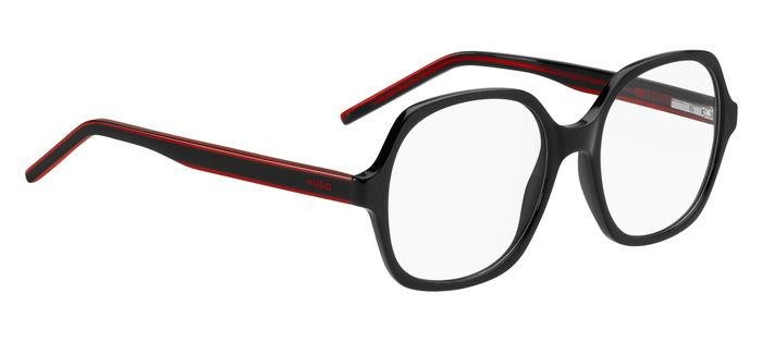 Eyeglasses Hugo Hg 1302 108414 (OIT) color black red shape geometric 