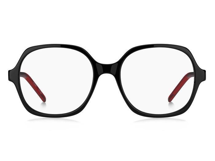 Eyeglasses Hugo Hg 1302 108414 (OIT) color black red shape geometric 