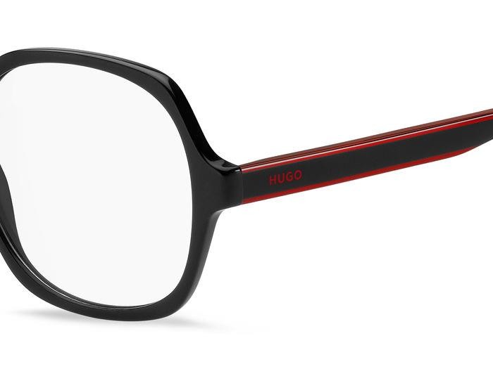 Eyeglasses Hugo Hg 1302 108414 (OIT) color black red shape geometric 