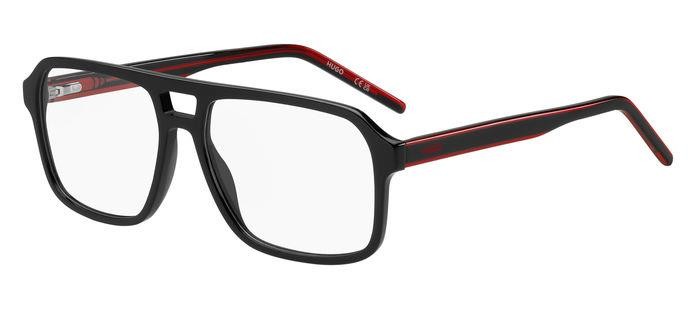 Eyeglasses Hugo Hg 1299 108415 (OIT) color black red shape navigator 