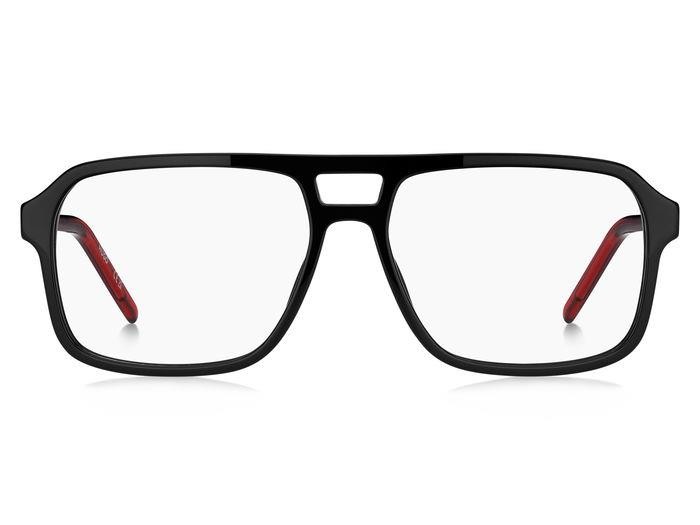Eyeglasses Hugo Hg 1299 108415 (OIT) color black red shape navigator 