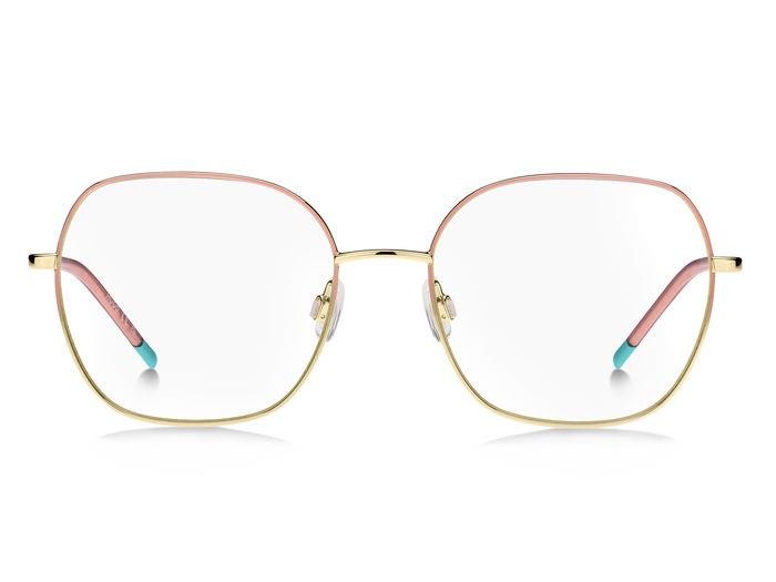 Brillen Hugo Hg 1295 108416 (EYR) farbe gold pink form geometrisch 