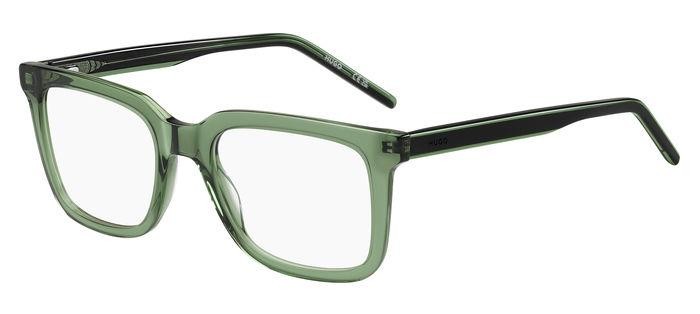 Brillen Hugo Hg 1300 108417 (7ZJ) farbe black green form rechteckig 
