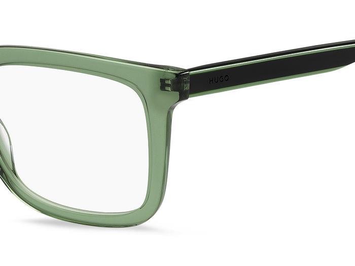 Brillen Hugo Hg 1300 108417 (7ZJ) farbe black green form rechteckig 